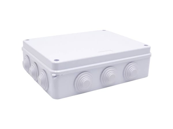 TRU COMPONENTS TC-RA 255x200x80 TC-10239064 installasjonskabinett ABS hvit 1 stk