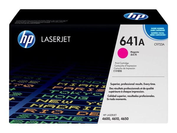 HP 641A Magenta Original LaserJet Toner Cartridge, 8000 sivua, Magenta, 1 kpl