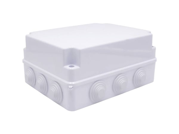 TRU COMPONENTS TC-RA 255x200x120 TC-10239068 installasjonskabinett ABS-plast hvit 1 stk