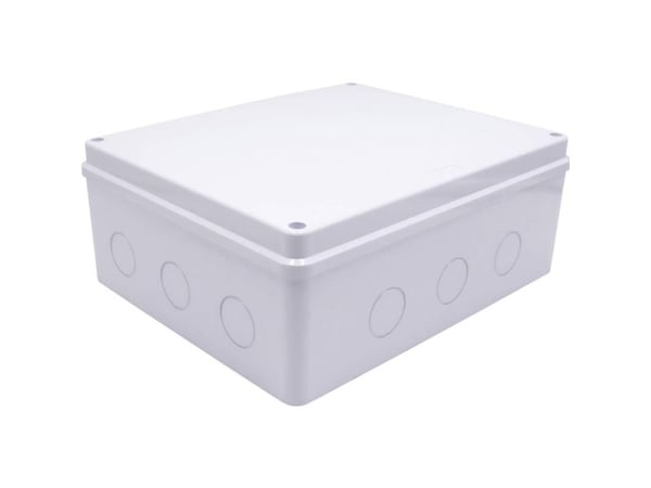 TRU COMPONENTS TC-RB 300x250x120 TC-10257780 installasjonskabinett i ABS-plast hvit 1 stk