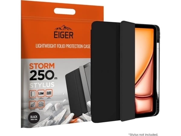 Eiger Eiger Storm 250m Stylus iPad Air 13'' (2024) nettbrettetui svart