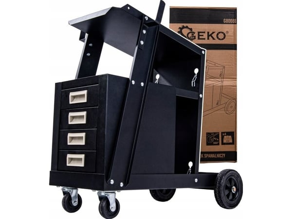 Geko mobil sveisetralle med 4 skuffer