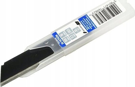 Geko knivblad til kniver 100x18x0,5 mm SK5 (svart blad), 10 stk. (400)