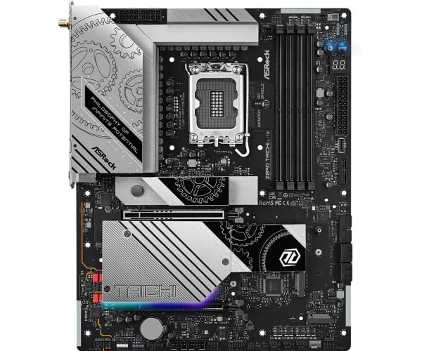ASRock Z890 TAICHI LITE - Hovedkort - ATX - LGA1851-sokkel - Z890 Chipset - USB4, USB-C 3.2 Gen 2x2, USB 3.2 Gen 1, USB 3.2 Gen 2 - 2.5 Gigabit LAN...