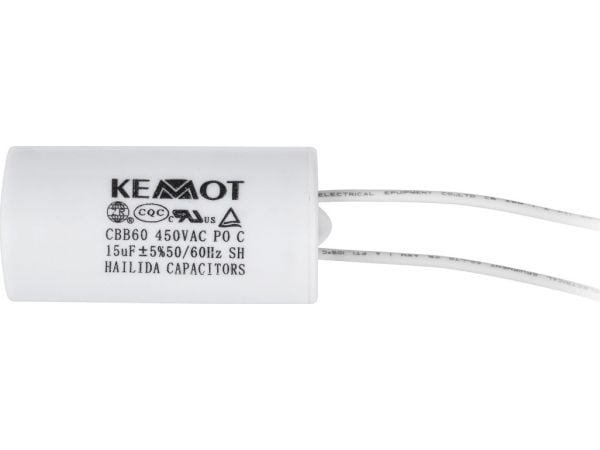 Kemot kondensator 15uF 450V for enfasede motorer