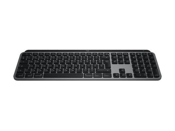 Logitech Master Series MX Keys S for Mac - Tastatur - full size - bakbelysning - trådløs - Bluetooth LE - QWERTY - Nordisk (dansk/finsk/norsk/svens...