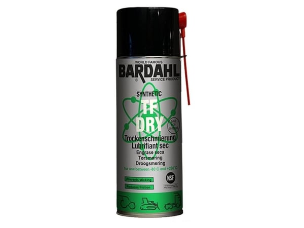 Bardahl Kædespray Tef Dry Ptfe 400 Ml.
