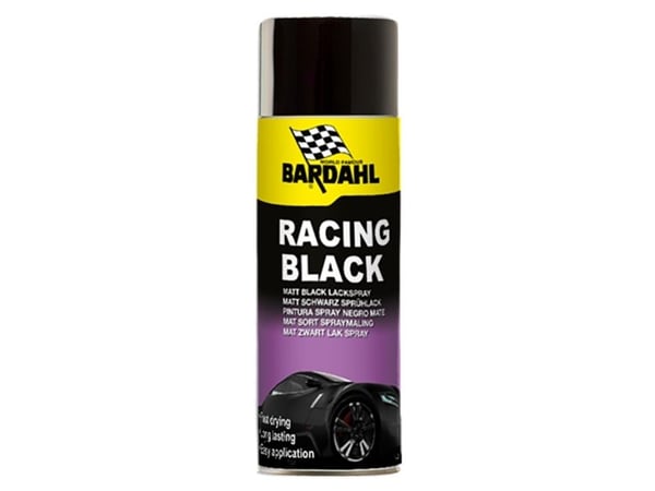 Bardahl Racing Black matt svart spray 400 ml