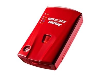 Qstarz BL-818GT, Bil, Søker, Rød, Alarm, Bluetooth, GPS, Micro-USB, 20 timer
