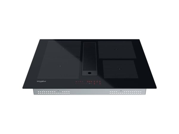 Whirlpool WVH 1065B F KIT, musta, Kiinteä, 65 cm, Keittoalueinduktioliesi, Keraaminen lasi, 4 alue(tta)