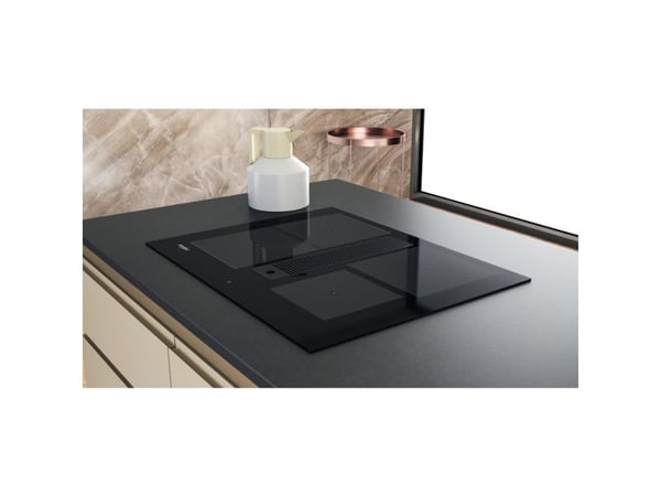 Whirlpool WVH 1065B F KIT, musta, Kiinteä, 65 cm, Keittoalueinduktioliesi, Keraaminen lasi, 4 alue(tta)