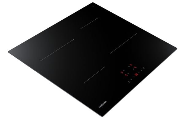 Samsung NZ64T3706A1 - Induksjonskomfyrtopp - 4 plater - Nisje - bredde: 56 cm - dybde: 49 cm - svart