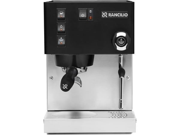 Rancilio Silvia Espresso Coffee Machine, Pro for Home - Black, 1 Group