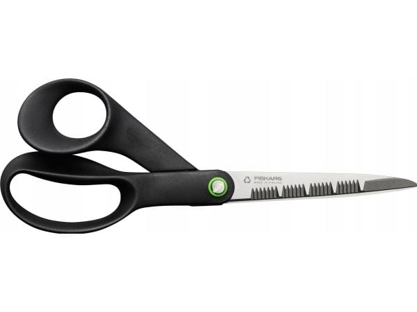 Fiskars 1074545, Universal, Musta, Ruostumaton teräs, Ruostumaton teräs, Muovi, Läpipainopakkaus, Suomi