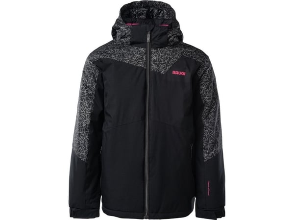 Brugi barnejakke med vattering Brugi 1aia 1aia/tm37/1c/500 500-black str. 146/152