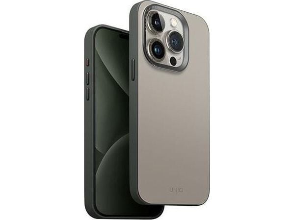 Uniq Lyden DS, Etui, Apple, iPhone 15 Pro, 15,5 cm (6.1"), Lysegrå
