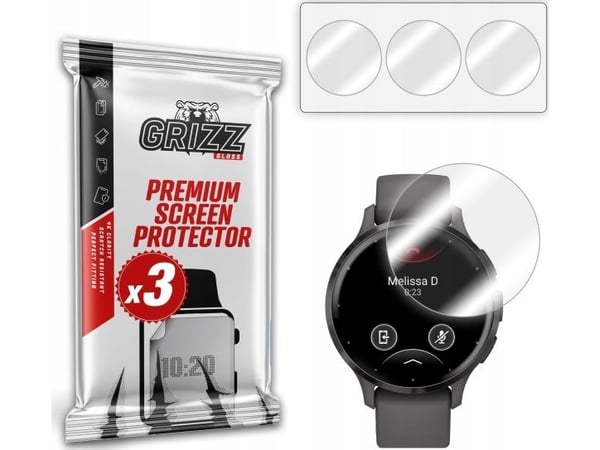 GrizzGlass Hydrogel Film for Garmin Venu 3s