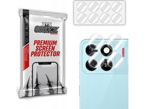 GrizzGlass kamerabeskytter (hybridglass) til ZTE Blade A55