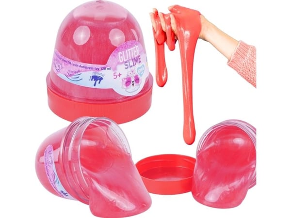 Canal Toys Masa Slime glitterglatt antistress seig elastisk 120 ml