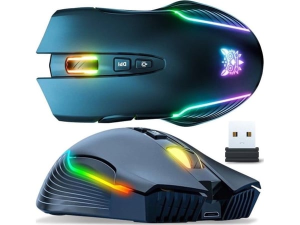 Onikuma ONIKUMA CW905 trådløs gamingmus RGB (svart)