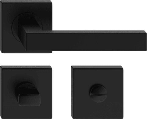 Metal-Bud sett innendørs Economy Black ERGO LINE, sort