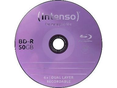 Intenso - 25 x BD-R - 50 GB 6x - spindel