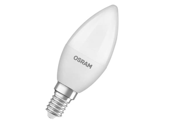 Lyskilde Osram LED, B40, 2700 K, E14, 4,9 W, 470 lm