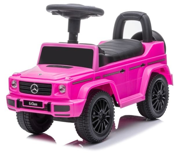 Mercedes Benz G350D rosa gåbil för barn (från 12 månader)