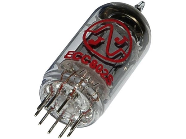 BTB Vertrieb ECC 802 s = E 82 CC Elektronrör Dubbeltriod 250 V 10,5 mA Polantal: 9 Sockeltyp: Noval Innehåll 1 st