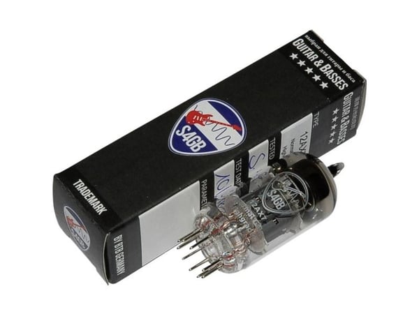BTB Vertrieb 12AX7-S4GB normal gain elektronrör dubbeltriod, utvald, poltal: 9, sockeltyp: Noval, 1 st (kategori: elektronrör)