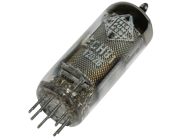 BTB Vertrieb ECH 81 = 6 AJ 8 = 6I1P elektronrör triode-heptod 100 V 160 V 13,5 mA 11 mA Noval sockel (1 st)