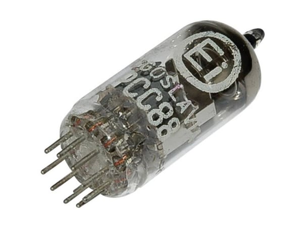BTB Vertrieb PCC 88 = 7 DJ 8 Elektroniputki Kaksoistriodi 90 V 15 mA Napaluku: 9 Pistorasia tyyppi: Noval Sisältö 1 kpl