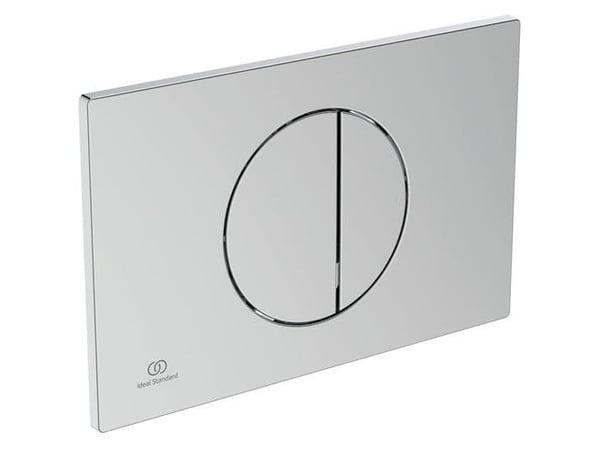 Ideal Standard OLEAS forkromet mekanisk betjeningsplade 230x7,5x150mm, til indbygningscisterne #616893100