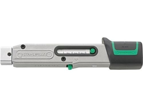 STAHLWILLE 730/2 QUICK, palkkimomenttiavain, Nm, mekaaninen, 4%, 179 mm, 315 g