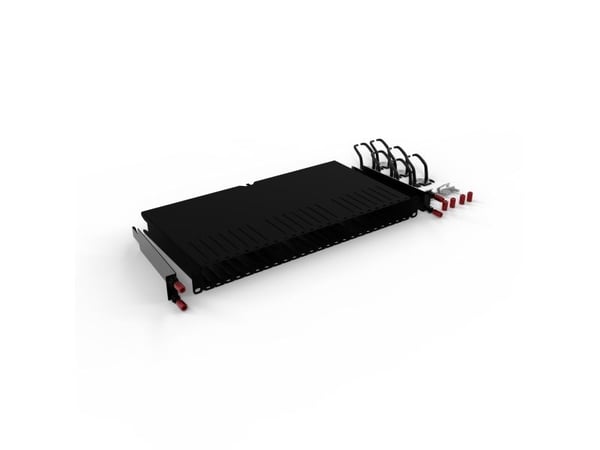 PATCHBOX PLUS+ - Hus for patchpanel - RAL 9005 - 19"
