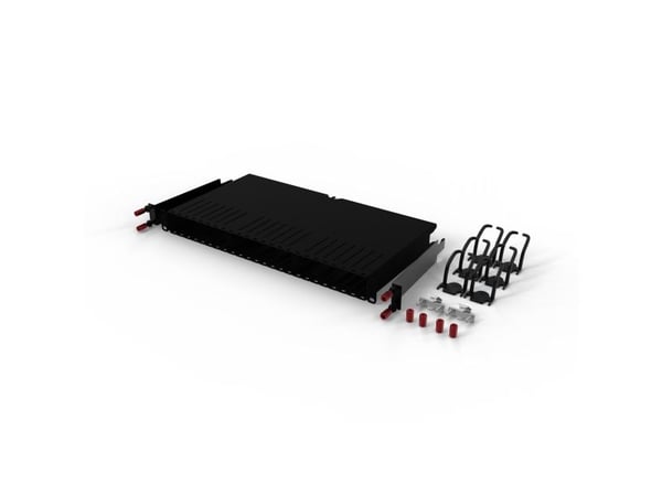 PATCHBOX PLUS+ - Hus for patchpanel - RAL 9005 - 19"