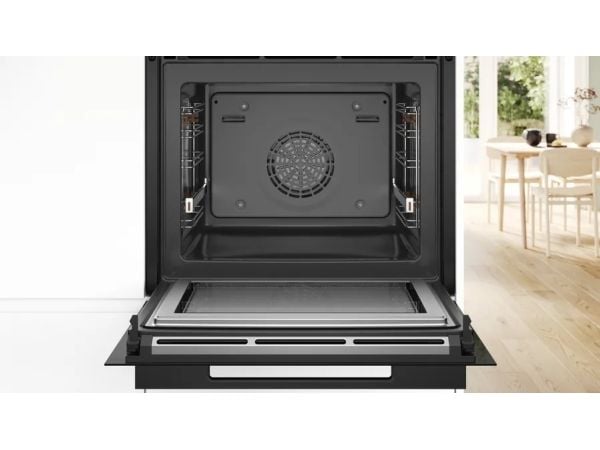 Bosch Serie 8 HMG976KB1, Medium, Elektrisk ovn, 67 l, 67 l, 30 - 300 °C, 800 W