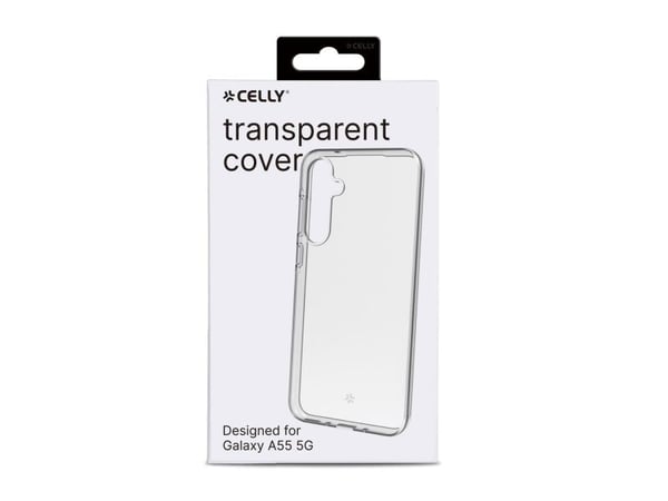 Celly GELSKIN1064, Etui, Samsung, Galaxy A55 5G, 16,8 cm (6.6"), Gjennomsiktig