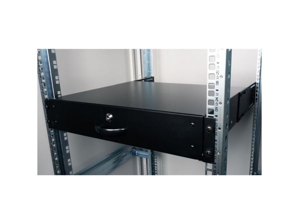 ROLINE 26.21.0269, Tastaturbrett, Sort, Stål, 2U, 485 mm, 400 mm