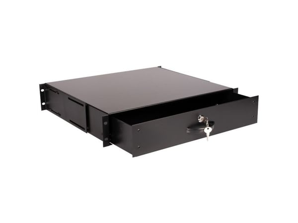 ROLINE 26.21.0269, Tastaturbrett, Sort, Stål, 2U, 485 mm, 400 mm