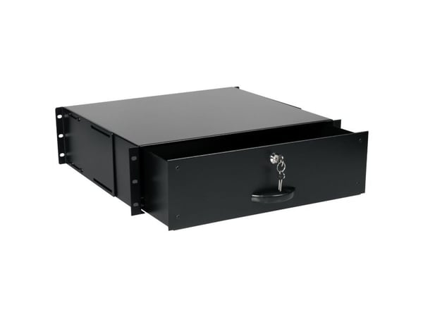 ROLINE 26.21.0270, Tastaturbrett, Sort, Stål, 3U, 485 mm, 400 mm