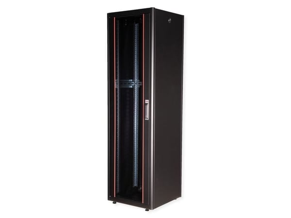 ROLINE 26.21.0211, Fristående rack, 42U, 600 kg, Rackskenor, Justerbara fötter, 72,6 kg
