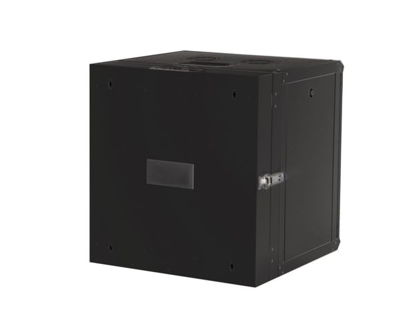 ROLINE 26.21.0182, Veggmonterbar hylle, 12U, 50 kg, Nøkkellås, Rack skinner, 34,9 kg