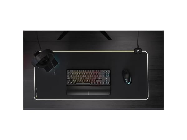 CORSAIR K70 CORE TKL WIRELESS RGB - Tastatur - TKL - bakgrunnsbelyst - trådløs - Bluetooth, USB, 2.4 GHz - QWERTY - Nordisk - tastsvitsj: CORSAIR M...