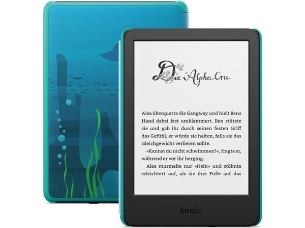 Amazon Kindle Kids Edition - eBook-läsare - 16 GB - 6" monokrom E Ink - pekskärm - svart