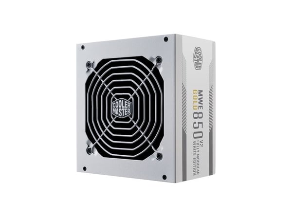 Cooler Master MWE Gold V2 850 - White Edition - strømforsyning (intern) - ATX12V 3.1/ EPS12V - 80 PLUS Gold - AC 90-264 V - 850 watt - aktiv PFC - ...