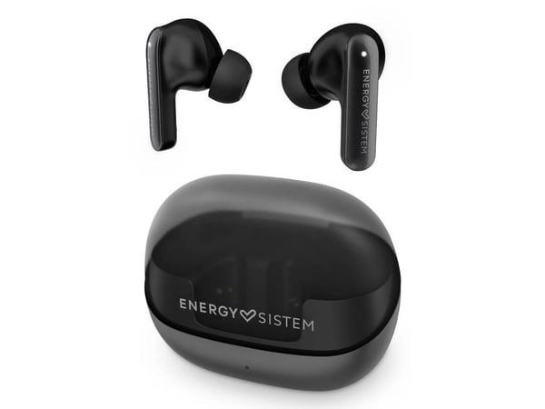 Energy Sistem Serenity ANC, True Wireless Stereo (TWS), 20 - 20000 Hz, Samtaler/musikk, 40 g, Hodesett, Sort