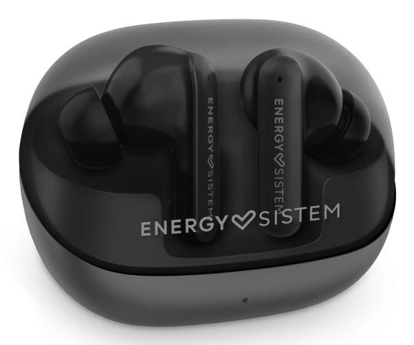 Energy Sistem Serenity ANC, True Wireless Stereo (TWS), 20 - 20000 Hz, Samtaler/musikk, 40 g, Hodesett, Sort