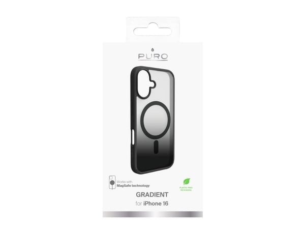 Etui silikonowe Puro Gradient MagSafe do iPhone 16 - lajittelu
