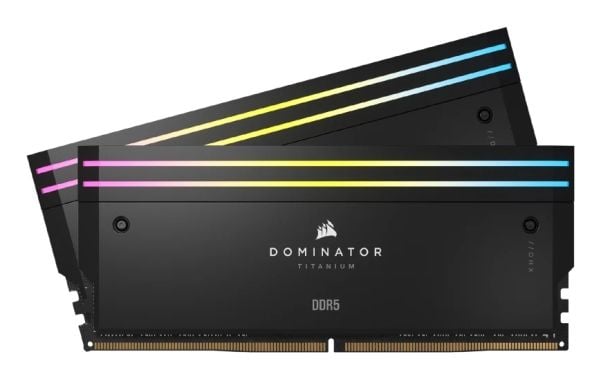 CORSAIR Vengeance RGB - DDR5 - sats - 48 GB: 2 x 24 GB - DIMM 288-pin - 4000 MHz / PC5-64000 - CL38 - klockad oförbufferad - silver